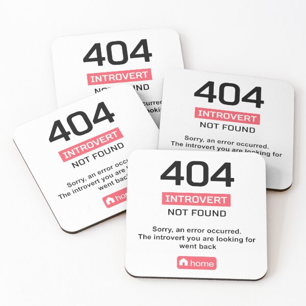 Item preview, Copy of 404 Introvert not Found designed and sold by sirwatson.