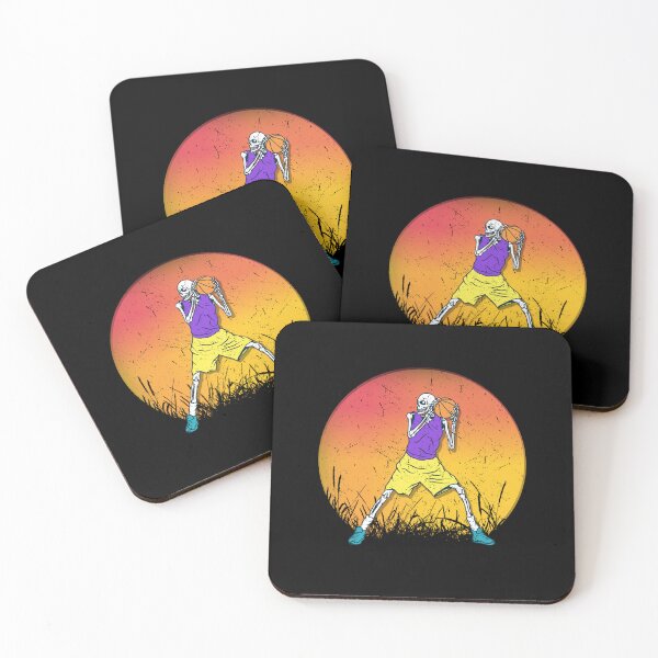 Item preview, Basketball Skeleton Sunset designed and sold by franktact.
