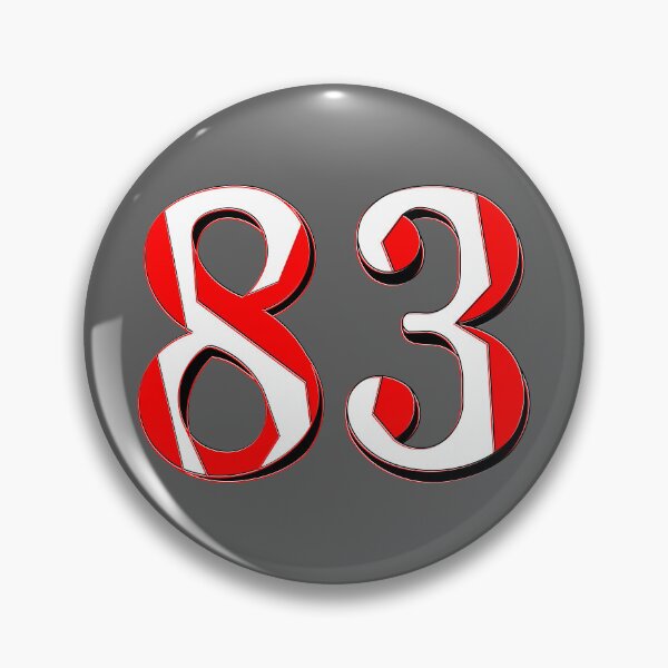Item preview, number  eighty three digit 83 order sequence team member age designed and sold by 4rpixs.