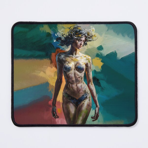 Item preview, Expressive Abstract Art: Bold Brushstrokes of Female Figures designed and sold by MarinaFila.