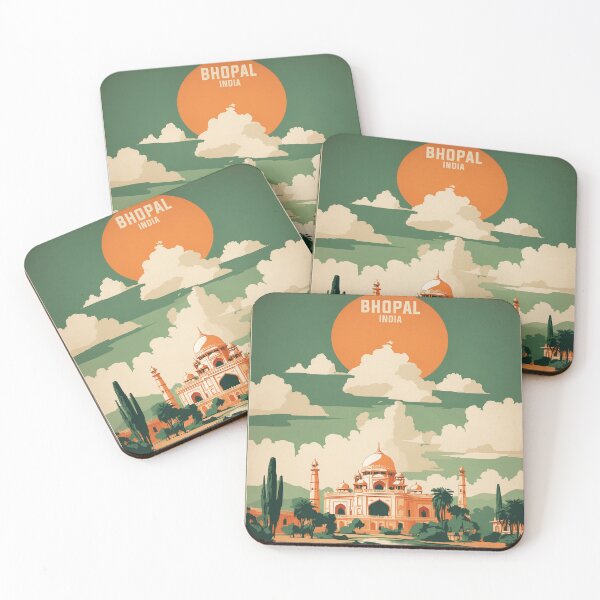 Item preview, Bhopal India Vintage Travel Tourism  designed and sold by TravelersGems.