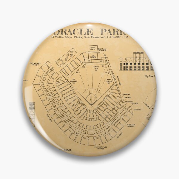 Item preview, Oracle Park (Aged Parchment) designed and sold by BGALAXY.