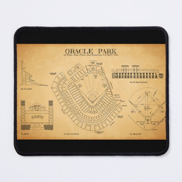 Item preview, Oracle Park (Aged Parchment) designed and sold by BGALAXY.