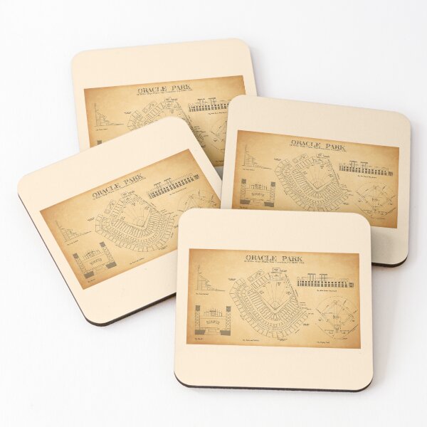 Item preview, Oracle Park (Aged Parchment) designed and sold by BGALAXY.