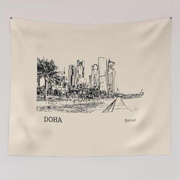Item preview, Doha designed and sold by Lakeric Cityscapes.