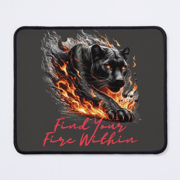 Item preview, Panther - Find Your Fire Within... designed and sold by PosiPrints.