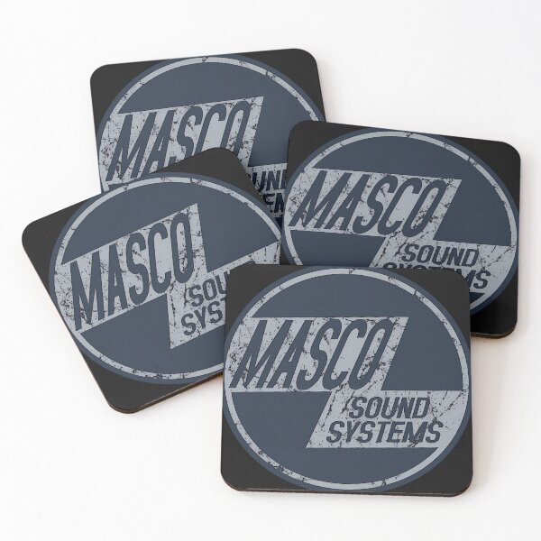 Item preview, Distressed Masco Logo designed and sold by NikolZulau.