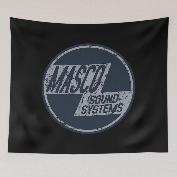 Item preview, Distressed Masco Logo designed and sold by NikolZulau.