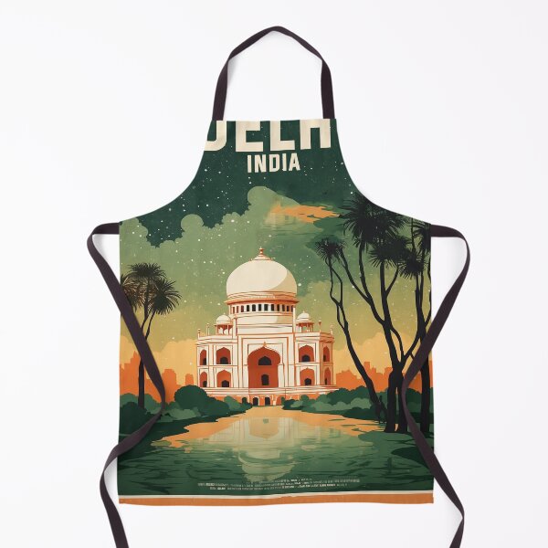 Artikelvorschau, Delhi Indien Sternennacht Vintage Reisetourismus entworfen und verkauft von TravelersGems.