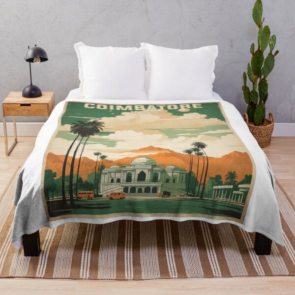 Item preview, Coimbatore India Vintage Travel Tourism  designed and sold by TravelersGems.