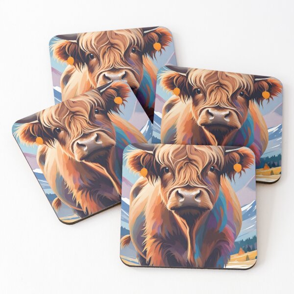 Item preview, Highland Cow Art designed and sold by WildlifeInc.