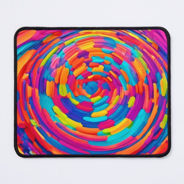 Item preview, Vibrant Volumetric Abstract Art designed and sold by Health And Fitness Posts e-Store.