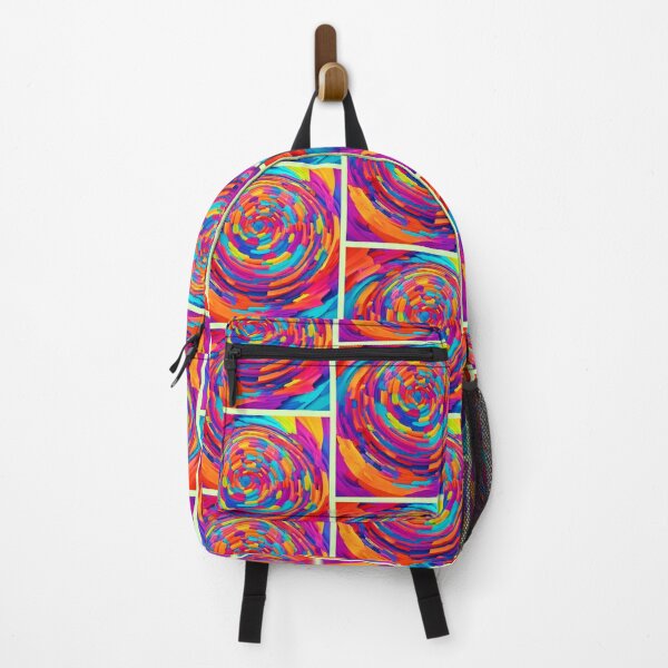 Item preview, Vibrant Volumetric Abstract Art designed and sold by Health And Fitness Posts e-Store.