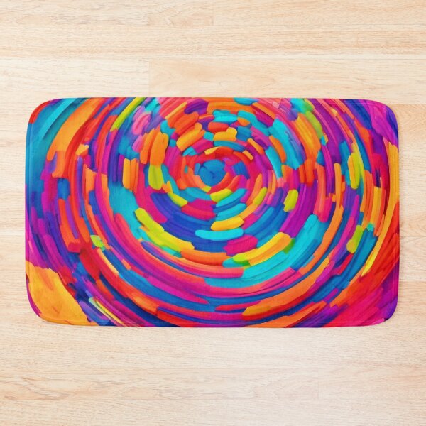 Item preview, Vibrant Volumetric Abstract Art designed and sold by Health And Fitness Posts e-Store.