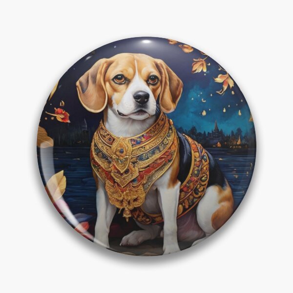Item preview, Golden Majesty Beagle designed and sold by NeatThingLover.