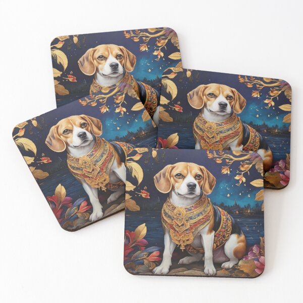 Item preview, Golden Majesty Beagle designed and sold by NeatThingLover.