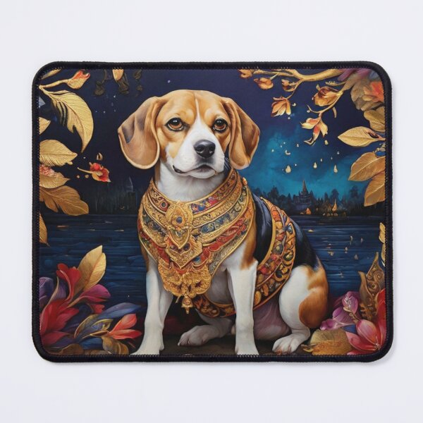 Item preview, Golden Majesty Beagle designed and sold by NeatThingLover.