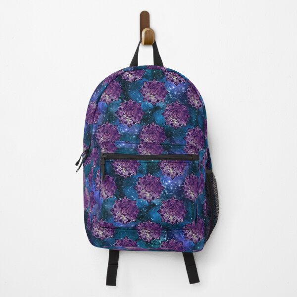 Item preview, Teal Blue and Purple Universe Mandala designed and sold by darkskydelights.