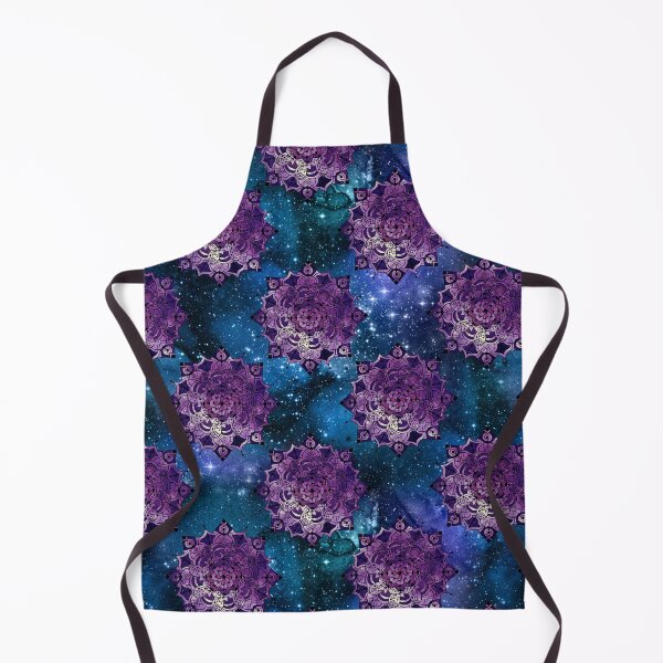 Item preview, Teal Blue and Purple Universe Mandala designed and sold by darkskydelights.