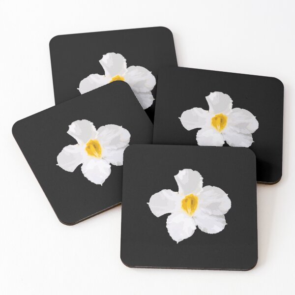 Item preview, cute flowers, white flowers, yellow flowers designed and sold by MiMee4451.