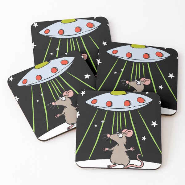 Item preview, rat beaming up time designed and sold by mindgoop.