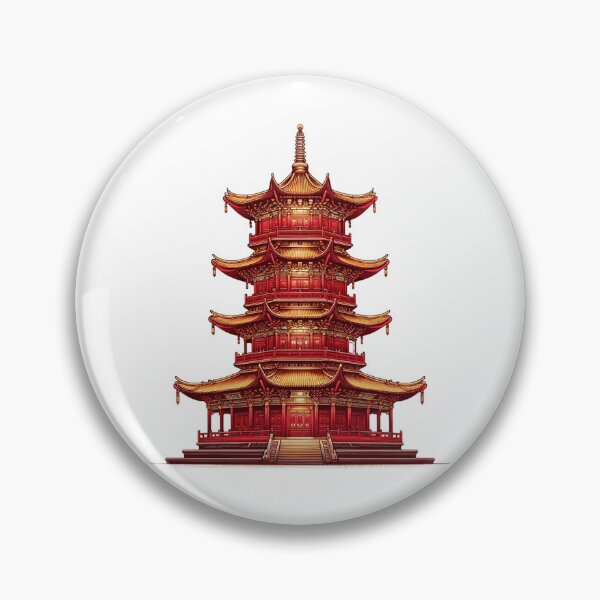 Item preview, Feng Shui: Pagoda. Spiritual Gifts. Peace. Vital Balance. designed and sold by LilianPixel.