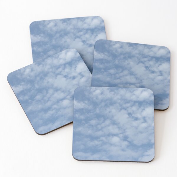 Item preview, Blue Summer Spring Sky with Light White Clouds designed and sold by showyowl.