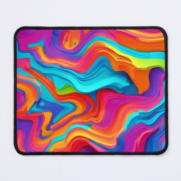 Item preview, Abstracts Bursting with Vibrant Colors designed and sold by Health And Fitness Posts e-Store.