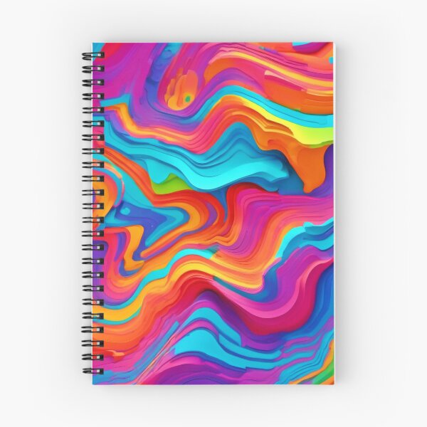 Item preview, Abstracts Bursting with Vibrant Colors designed and sold by Health And Fitness Posts e-Store.