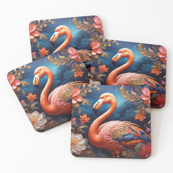 Item preview, Golden Majesty Flamingo designed and sold by NeatThingLover.