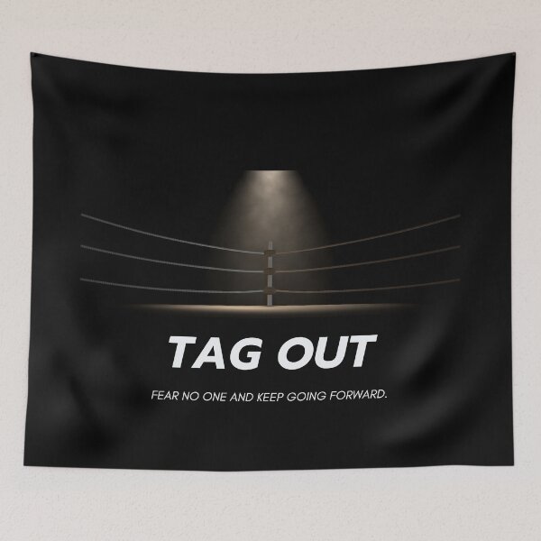 Item preview, Tag Out: Wrestling Ring Turnbuckles Design designed and sold by GoodTripper.