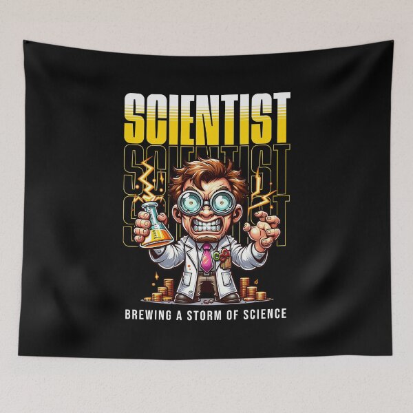 Item preview, Funny Scientist designed and sold by RockBeeDesigns.