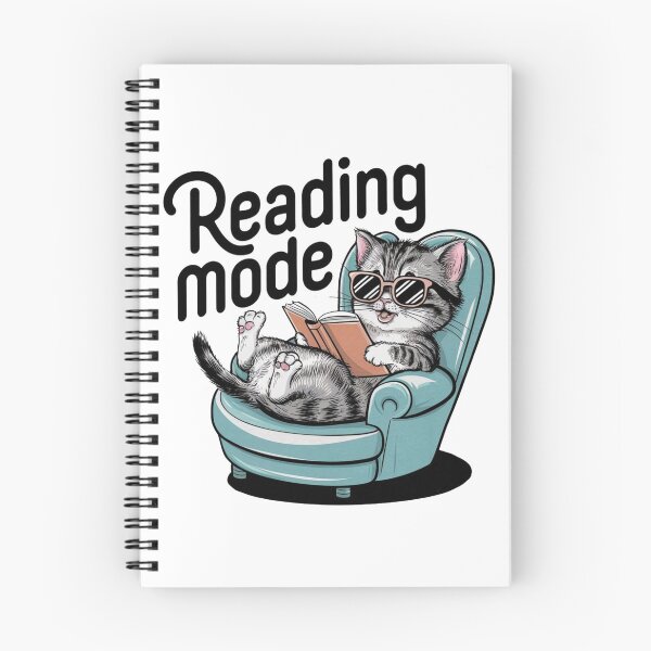 Item preview, Reading Mode Funny Cat designed and sold by Krieghorn.