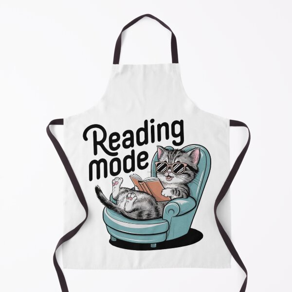 Item preview, Reading Mode Funny Cat designed and sold by Krieghorn.