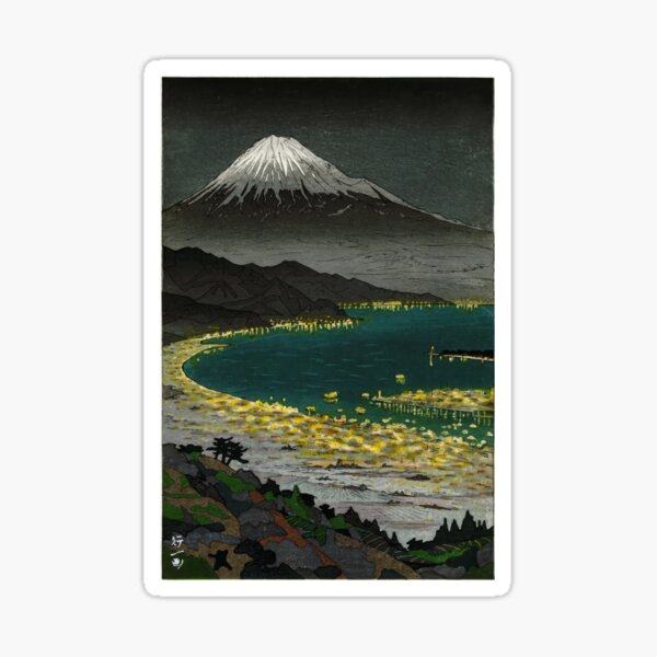 Item preview, Fuji in Nihondaira at night designed and sold by TeeARTHY.