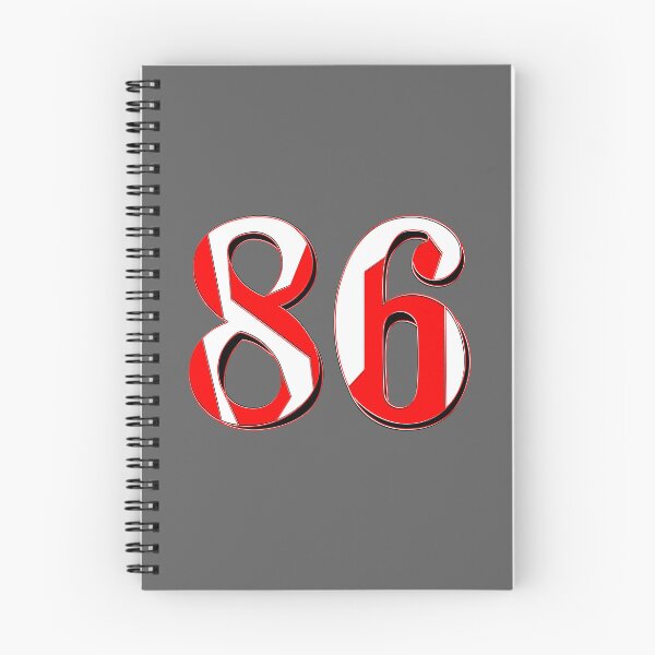 Item preview, number eighty six digit 86 order sequence team member age designed and sold by 4rpixs.