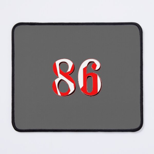 Item preview, number eighty six digit 86 order sequence team member age designed and sold by 4rpixs.