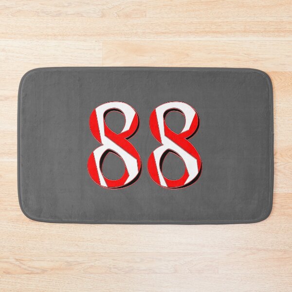 Item preview, number  eighty eight digit 88 order sequence team member age designed and sold by 4rpixs.