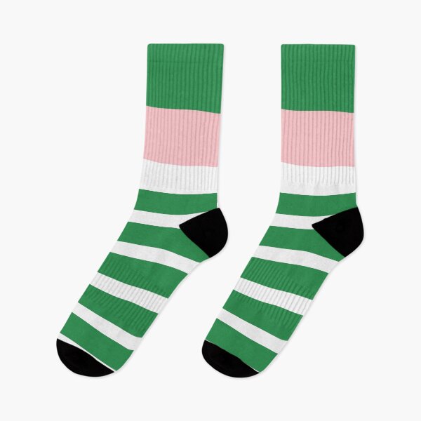 Item preview, Mixed Stripe Pattern in Green, Pink, and White designed and sold by kierkegaard.