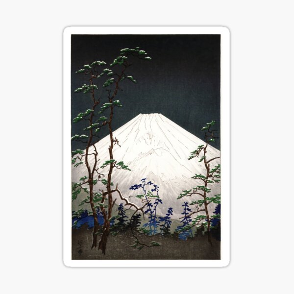Item preview, The view of Mt.Fuji   | Utagawa Hiroshige designed and sold by TeeARTHY.