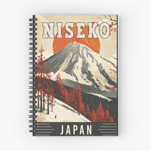 Item preview, Winter Wonderland in Niseko Japan Vintage Travel  Art designed and sold by turtlestart.