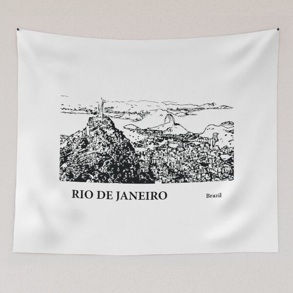 Item preview, Rio de Janeiro Brazil designed and sold by Lakeric Cityscapes.