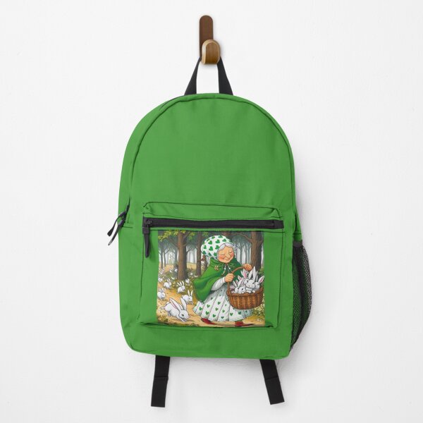 Item preview, Old lady with rabbits. Cute art designed and sold by artnatago.