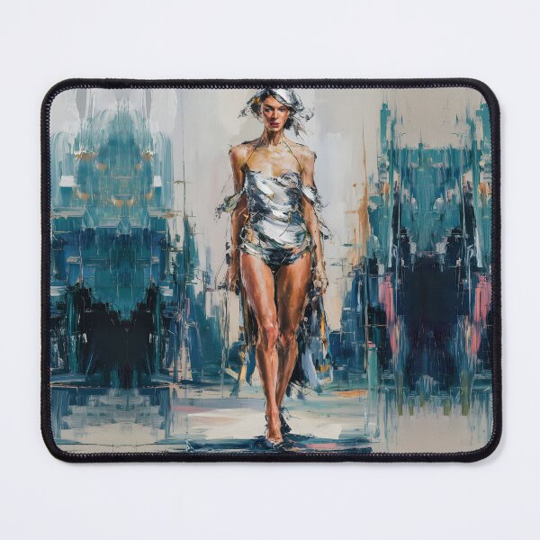 Item preview, Expressive Abstract Art: Bold Brushstrokes of Female Figures designed and sold by MarinaFila.