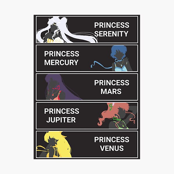 Item preview, Role Call Senshi Princesses V2 designed and sold by KitsuneBlossom.