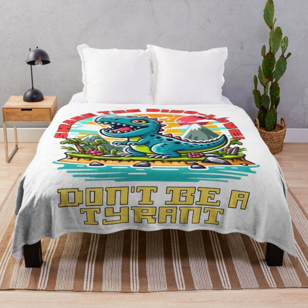 Item preview, Don't be a tyrant, share the dino love! designed and sold by DShirtRepublic.
