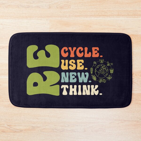 Item preview, Recycle, Reuse, Renew, Rethink designed and sold by PaintedPixels01.