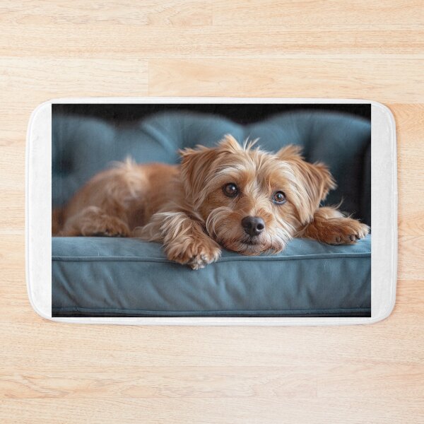 Item preview, Trendy Dog in Contemporary Cyan Parlor designed and sold by Shirtastically.