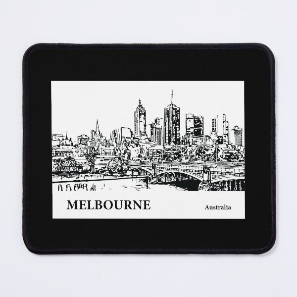 Item preview, Melbourne Australia designed and sold by Lakeric Cityscapes.