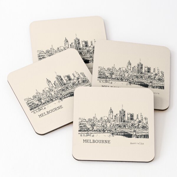 Item preview, Melbourne Australia designed and sold by Lakeric Cityscapes.